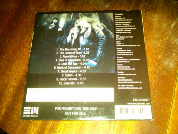 Cover zu Dragonlord - Black Wings Of Destiny | 2005 | CD, Album, Promo | Rock | Europe