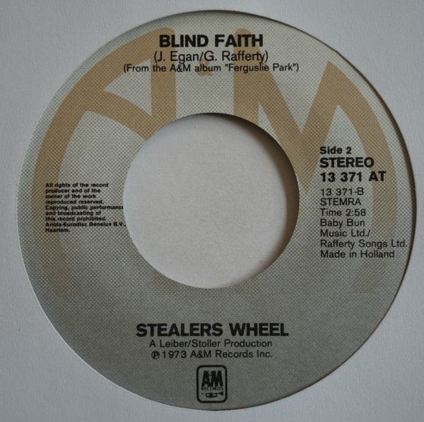 Cover zu Stealers Wheel - Good Businessman | 1974 | Vinyl | Rock, Pop | Netherlands Schallplatten Ankauf