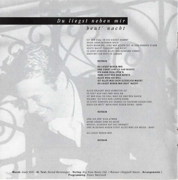 Cover zu Roland Kaiser - Heute Und Hier | 1995 | Vinyl | Pop | Germany Schallplatten Ankauf