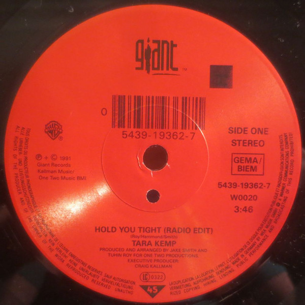 Cover zu Tara Kemp - Hold You Tight | 1991 | Vinyl | Electronic, Hip Hop | Europe Schallplatten Ankauf