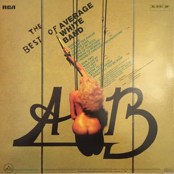 Cover zu Average White Band - The Best Of | 1980 | Vinyl, LP, Compilation, Stereo | Funk / Soul | Germany Schallplatten Ankauf