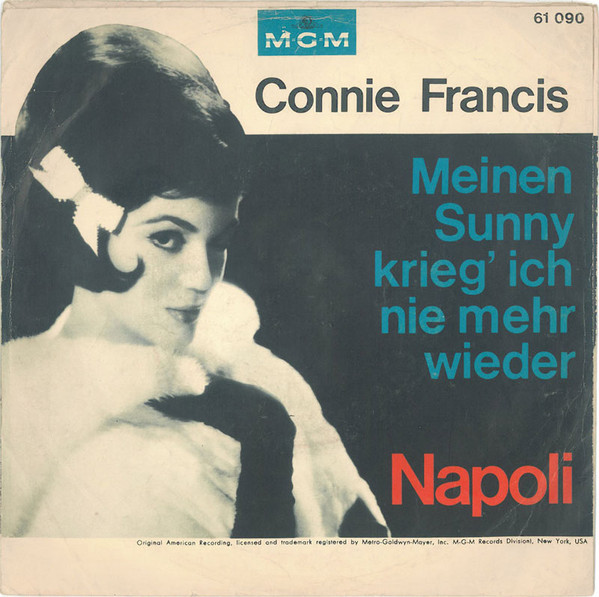 Cover zu Connie Francis - Napoli | 1964 | Vinyl | Pop | Germany