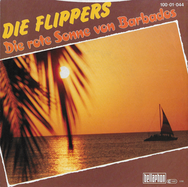 Cover zu Die Flippers - Die Rote Sonne Von Barbados | 1986 | Vinyl | Pop | Germany
