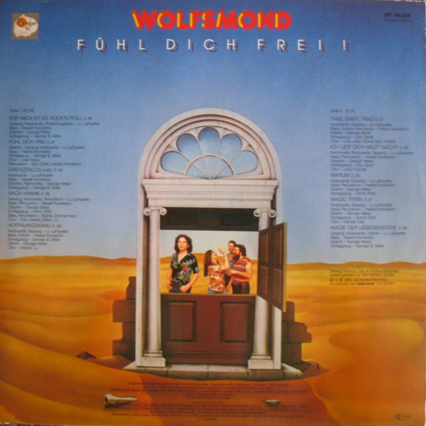 Cover zu Wolfsmond (2) - Fühl Dich Frei | 1982 | Vinyl | Rock | Germany Schallplatten Ankauf