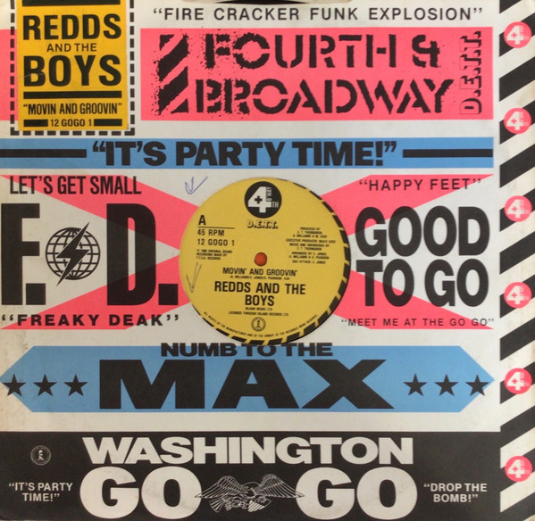 Cover zu Redds And The Boys - Movin' & Groovin' | 1985 | Vinyl | Hip Hop, Funk / Soul | UK Schallplatten Ankauf