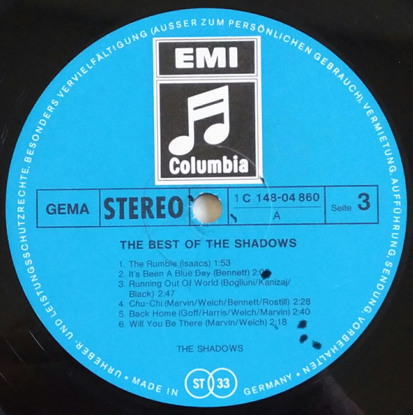 Cover zu The Shadows - The Best Of The Shadows | Vinyl | Rock, Pop | Germany