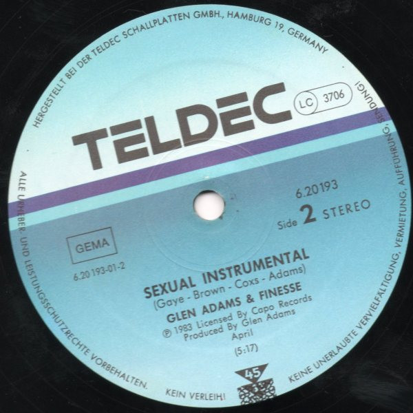 Cover zu T-Ski Valley - Sexual Rapping | 1983 | Vinyl | Hip Hop, Funk / Soul | Germany Schallplatten Ankauf