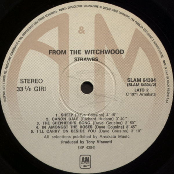 Cover zu Strawbs - From The Witchwood | 1973 | Vinyl | Rock | Italy