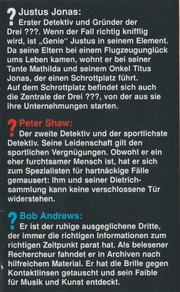 Cover zu Robert Arthur - Die Drei ??? Und Der Super-Papagei 2004 | 2004 | Vinyl | Non-Music | Germany