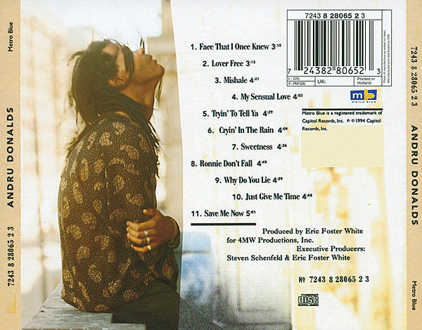 Cover zu Andru Donalds - Andru Donalds | 1994 | Vinyl | Electronic, Reggae | Netherlands