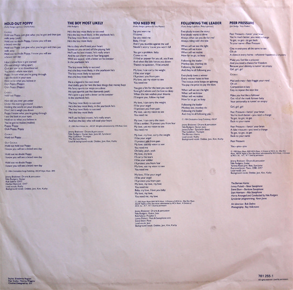 Cover zu Sister Sledge - When The Boys Meet The Girls | 1985 | Vinyl | Funk / Soul | Europe