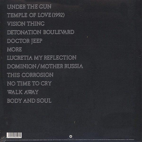 Cover zu The Sisters Of Mercy - Greatest Hits Volume One - A Slight Case Of Overbombing | 2018 | Vinyl | Electronic, Rock | Europe
