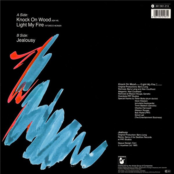 Cover zu Amii Stewart - Megamix | 1985 | Vinyl | Electronic | Europe Schallplatten Ankauf