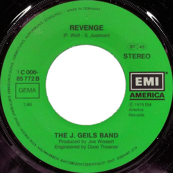 Cover zu The J. Geils Band - One Last Kiss | 1979 | Vinyl | Rock | Germany