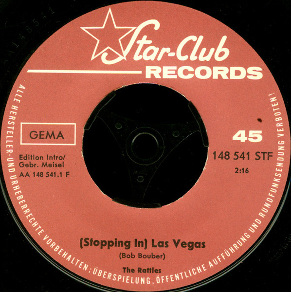 Cover zu The Rattles - Stopping In Las Vegas / Lean Jean 17 | 1965 | Vinyl | Rock, Pop | Germany
