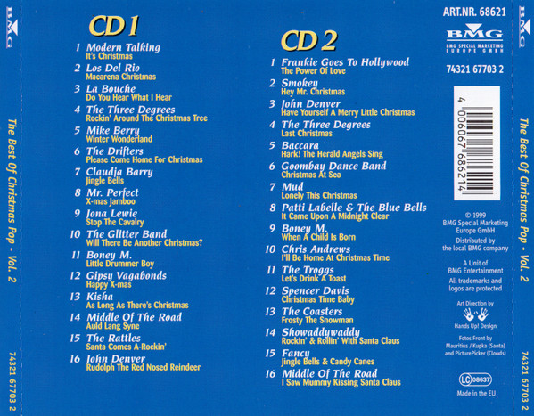 Cover zu Various - The Best Of Christmas Pop Vol. 2 | 1999 | Vinyl | Pop | Germany Schallplatten Ankauf
