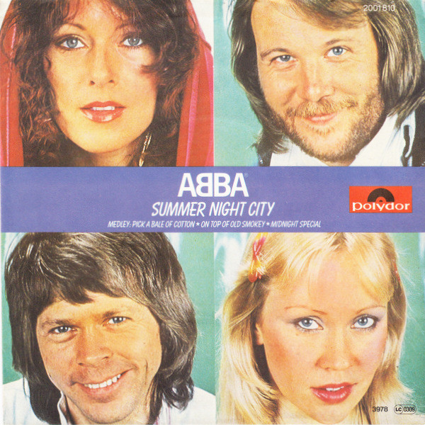 Cover zu ABBA - Summer Night City | 1978 | Vinyl | Rock, Pop | Germany
