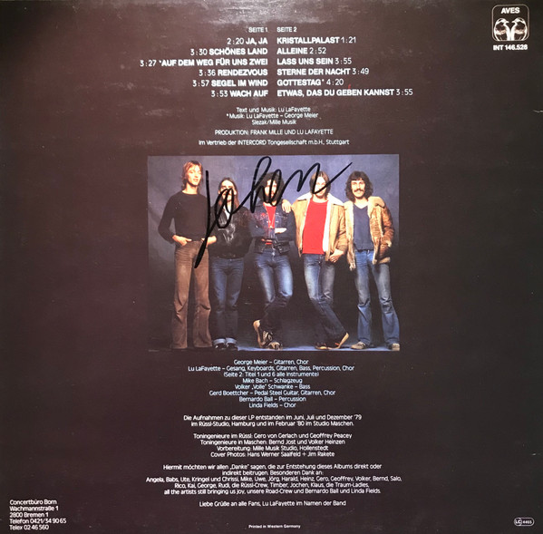 Cover zu Wolfsmond (2) - Traumzeit | 1980 | Vinyl | Electronic, Rock | Germany Schallplatten Ankauf