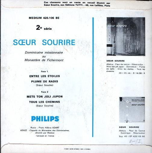 Cover zu Soeur Sourire - 2e Série | Vinyl | Rock, Pop | France Schallplatten Ankauf