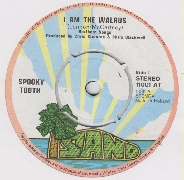 Cover zu Spooky Tooth - I Am The Walrus / Son Of Your Father / That Was Only Yesterday | 1971 | Vinyl | Rock | Netherlands