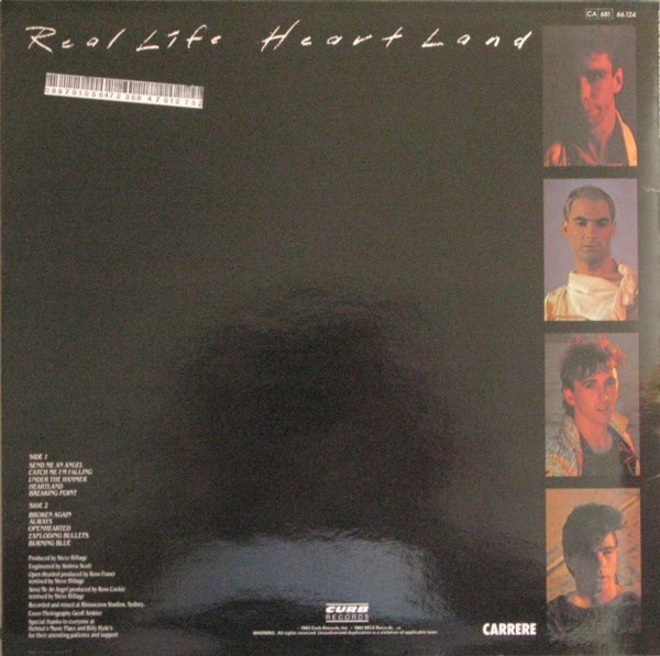 Cover zu Real Life - Heartland | 1983 | Vinyl | Electronic | France