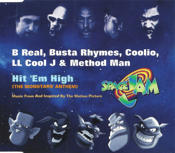 Cover zu B-Real, Busta Rhymes, Coolio, LL Cool J & Method Man - Hit 'Em High (The Monstars' Anthem) | 1997 | Vinyl | Hip Hop | Europe