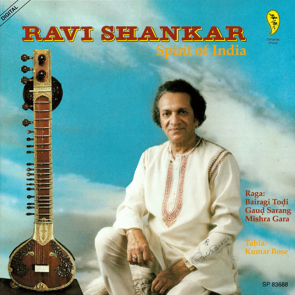 Cover zu Ravi Shankar - Spirit Of India | 1988 | Vinyl | Folk, World, & Country | Germany