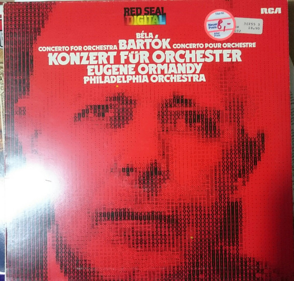 Cover zu Béla Bartók - Eugene Ormandy / The Philadelphia Orchestra - Konzert Für Orchester | 1980 | Vinyl | Classical | Germany Schallplatten Ankauf