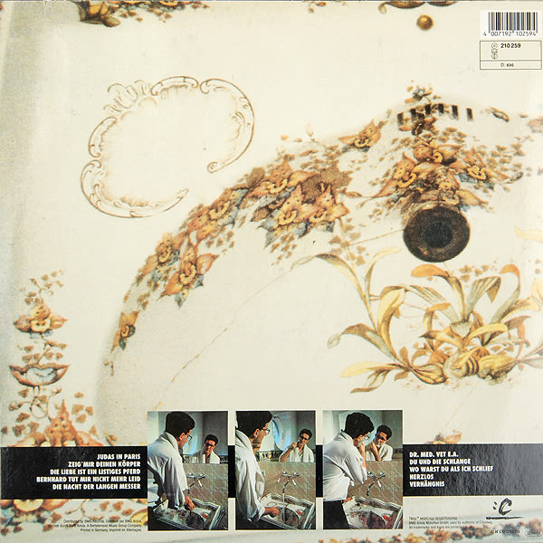 Cover zu Christoph Brüske - Die Nacht Der Langen Messer | 1989 | Vinyl | Pop | Germany