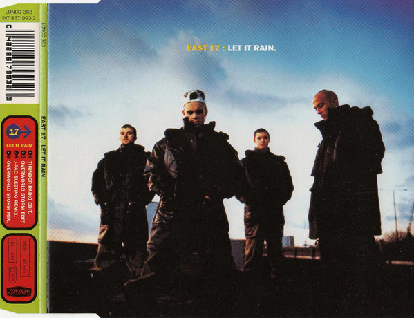 Cover zu East 17 - Let It Rain | 1995 | Vinyl | Electronic, Hip Hop | Germany