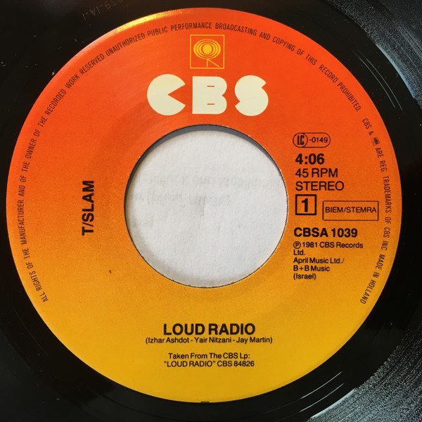 Cover zu T-Slam - Loud Radio / Gimme Rock 'n' Roll | 1981 | Vinyl | Rock | Europe