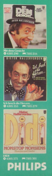 Cover zu Dieter Hallervorden - Plem-Plem | 1979 | Vinyl | Non-Music, Folk, World, & Country | Germany