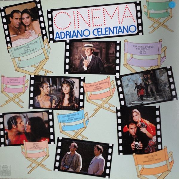 Cover zu Adriano Celentano - Cinema | 1982 | Vinyl | Rock, Funk / Soul, Pop, Stage & Screen | Europe