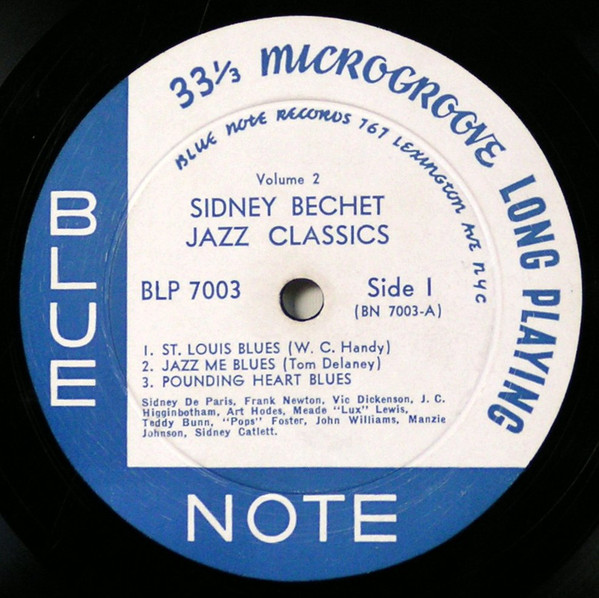 Cover zu Sidney Bechet - Jazz Classics Vol. 2 | 1950 | Vinyl | Jazz | US Schallplatten Ankauf