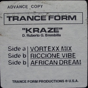Cover zu Trance Form - Kraze | Vinyl | Electronic | US Schallplatten Ankauf
