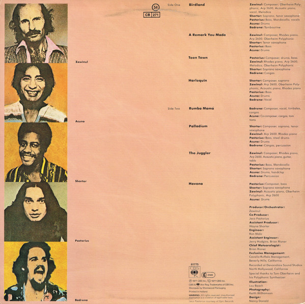 Cover zu Weather Report - Heavy Weather | Vinyl | Jazz | Europe