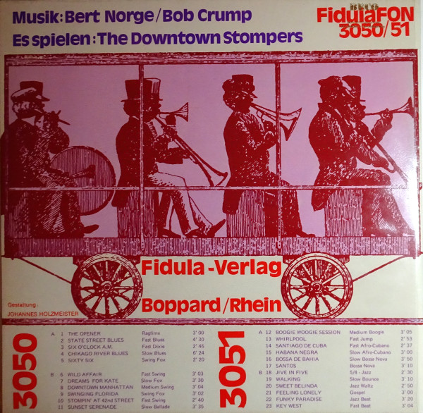 Cover zu Bert Norge, Bob Crump, Down Town Stompers - Vom Rag Zum Beat (Stilarten Des Jazz) | Vinyl | Jazz | Germany Schallplatten Ankauf