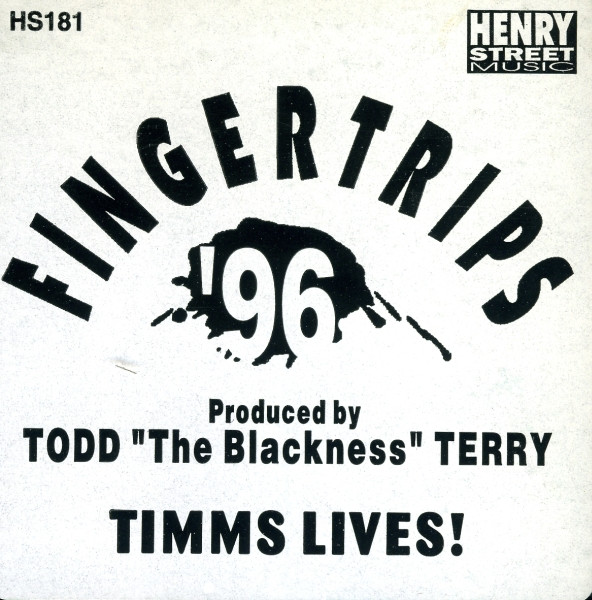 Cover zu Todd Terry - Fingertrips '96 | 1996 | Vinyl | Electronic | US