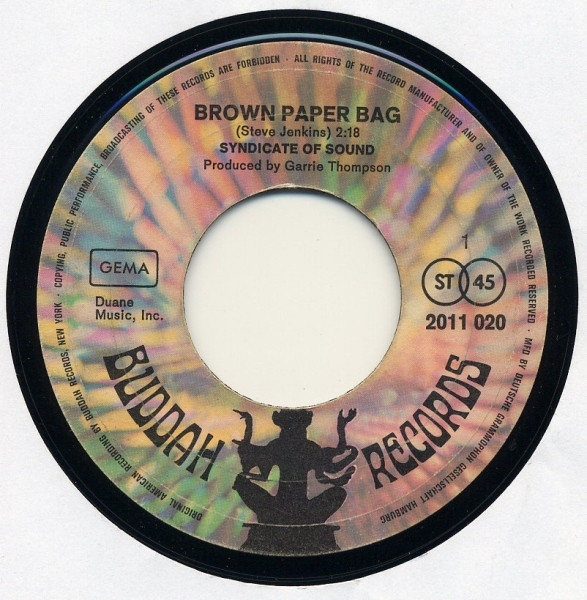 Cover zu Syndicate Of Sound - Brown Paper Bag | 1970 | Vinyl | Rock | Germany Schallplatten Ankauf