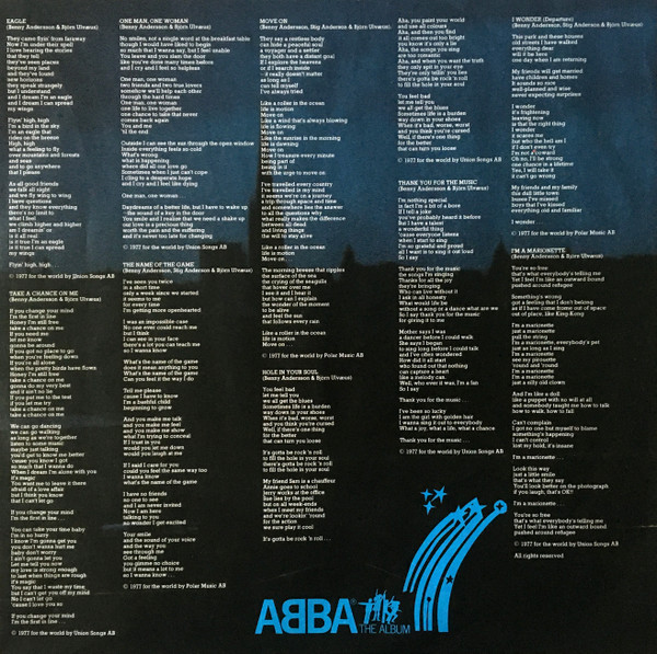 Cover zu ABBA - The Album | 1978 | Vinyl, LP, Album | Electronic, Rock, Pop | Germany Schallplatten Ankauf