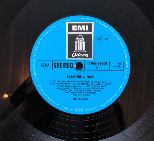 Cover zu The Beatles - Something New | 1977 | Vinyl, LP, Album, Reissue, Stereo | Rock | Germany