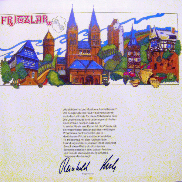 Cover zu Various - Singendes, Klingendes Hessenland Mit Heinz Schenk | Vinyl | Non-Music, Folk, World, & Country | Germany