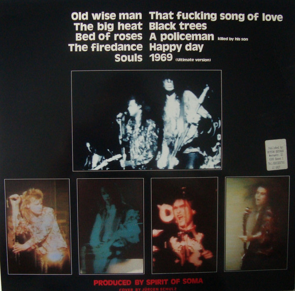 Cover zu Spirit Of Soma - Black Trees | 1989 | Vinyl | Rock | Germany Schallplatten Ankauf
