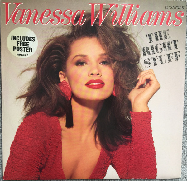 Cover zu Vanessa Williams - The Right Stuff | 1988 | Vinyl | Hip Hop | UK