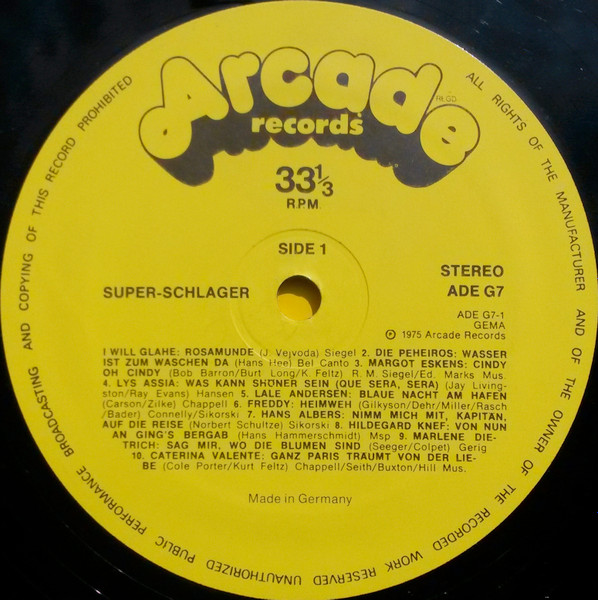 Cover zu Various - 40 Super-Schlager | 1975 | Vinyl | Pop | Germany Schallplatten Ankauf