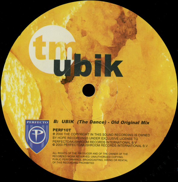 Cover zu Timo Maas Featuring Martin Bettinghaus - Ubik | 2000 | Vinyl | Electronic | UK