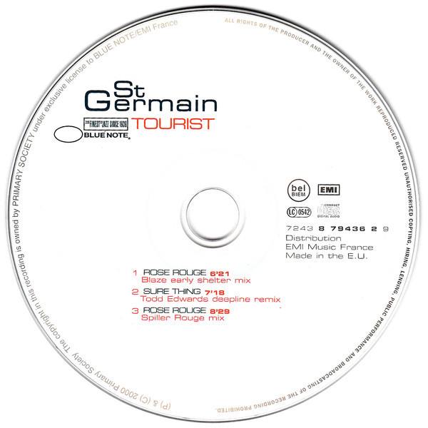 Cover zu St Germain - Tourist | Vinyl | Electronic, Jazz | Europe