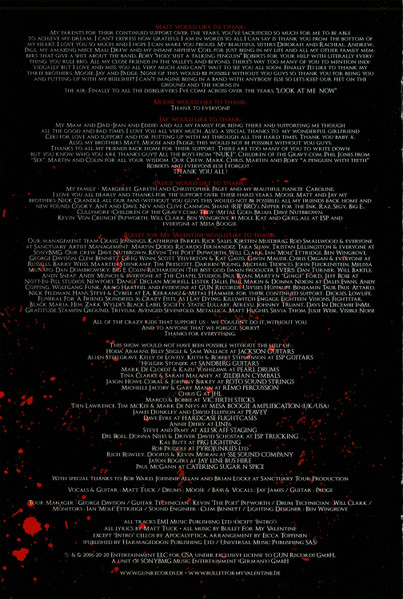 Cover zu Bullet For My Valentine - The Poison (Live At Brixton) | 2006 | DVD, DVD-Video, PAL | Rock | Germany, Austria, & Switzerland