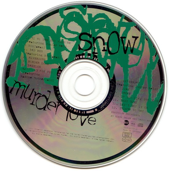 Cover zu Snow (2) - Murder Love | 1995 | Vinyl | Hip Hop, Reggae | Europe Schallplatten Ankauf