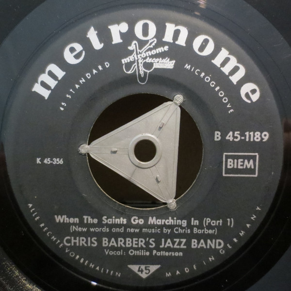 Cover zu Chris Barber's Jazz Band - When The Saints Go Marching In | 1958 | Vinyl | Jazz | Germany